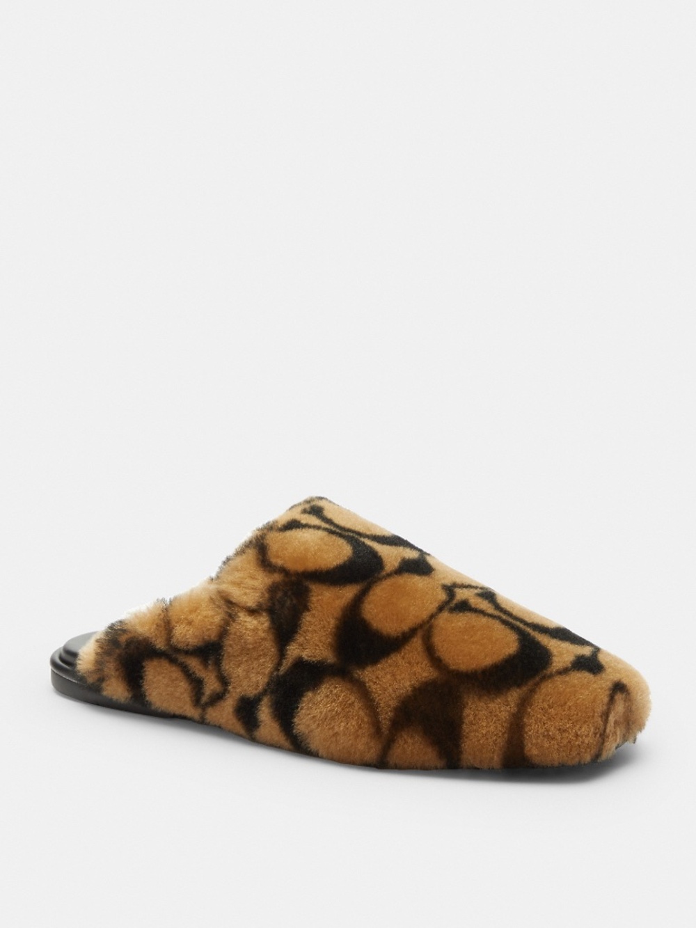 Coach Outlet Slipper In Signature Shearling